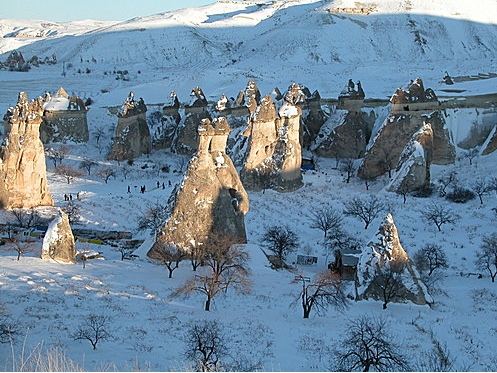 Winter in cappadocia