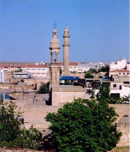 Mosque and church